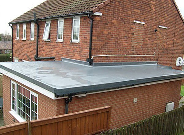 Flat roof